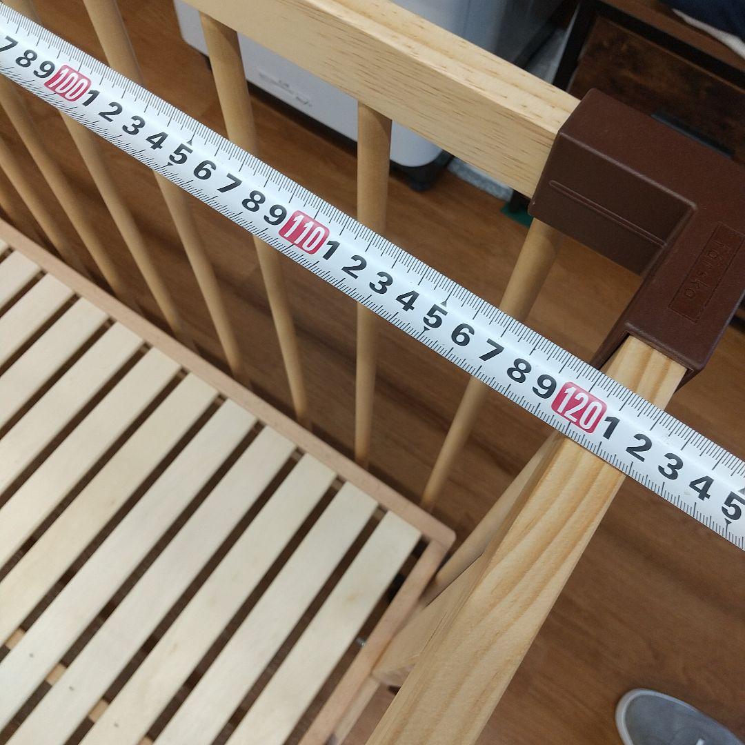 M BED SIDE BED 03 ファルスカ ベビーベッド　送料込