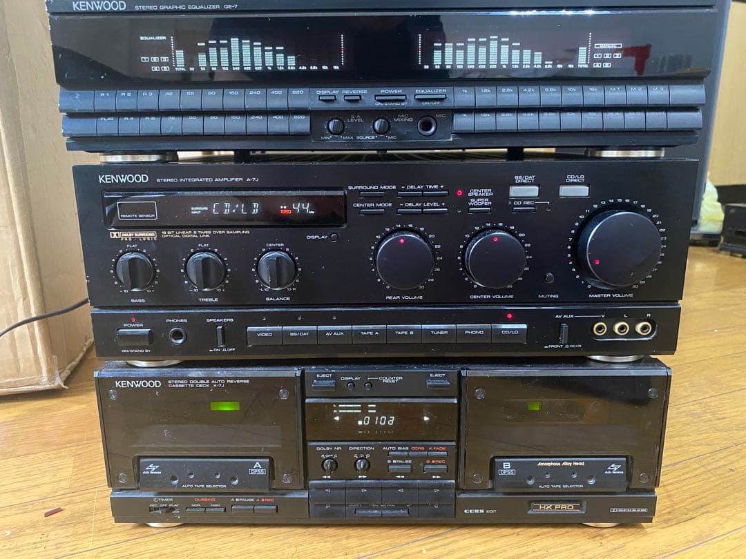 KENWOOD ケンウッド DP-7J A-7J X-7J T-7J GE-7