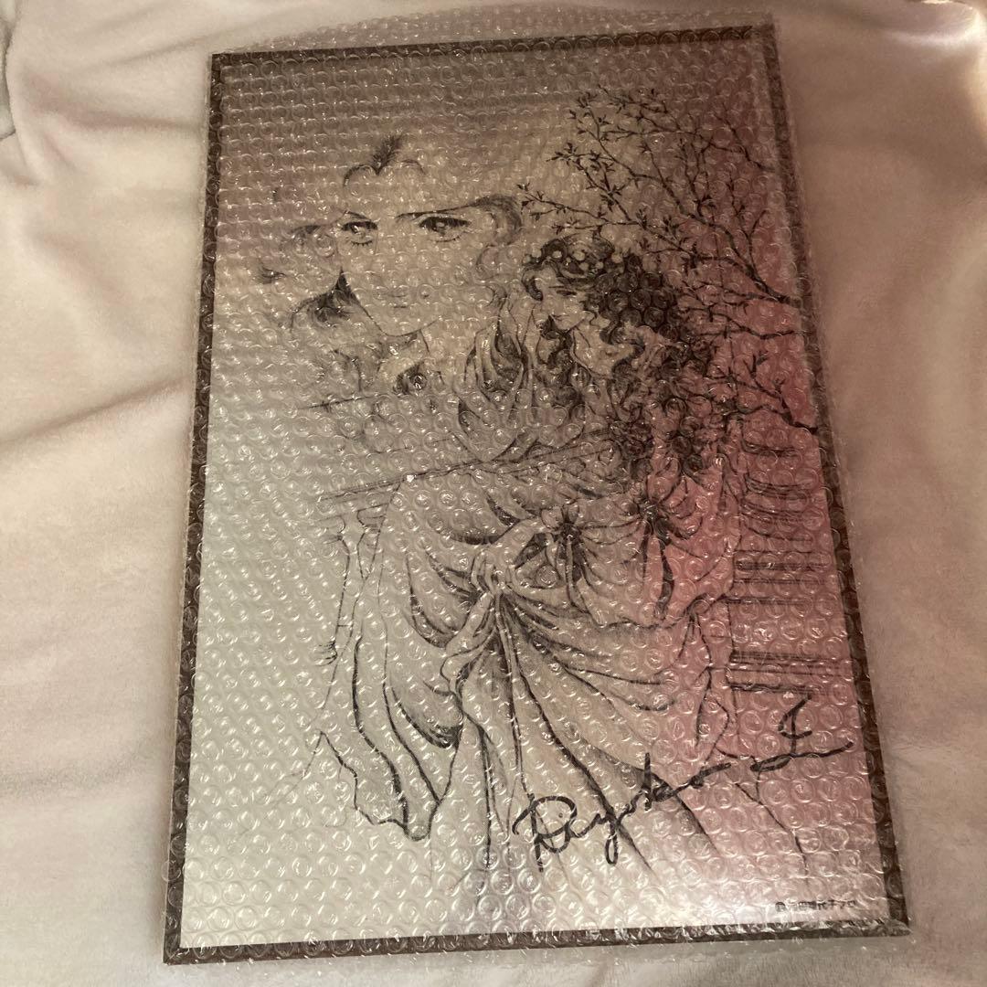 ◇複製サイン入り◇ 池田理代子　オルフェウスの窓　ミラー　鏡