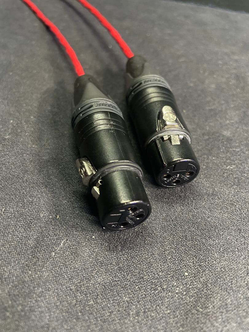 BELDEN 88760 2mペア XLR金メッキ/WBTハンダ使用