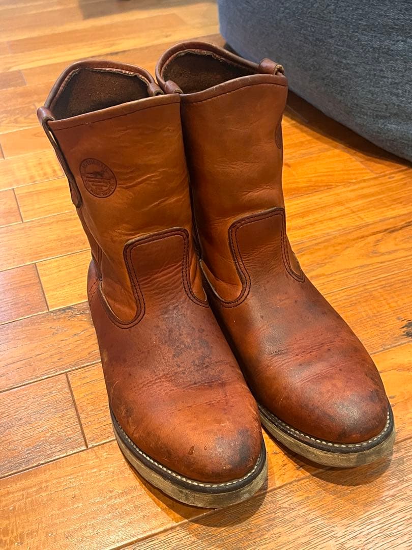 RED WING ペコスブーツ　97年　緑犬タグ