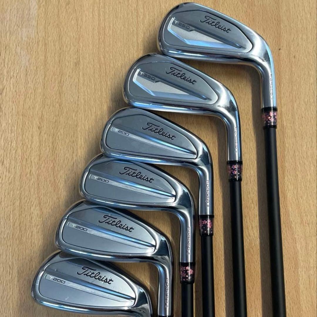 Titleist T200,T350(2023年)コンボアイアン6本セット