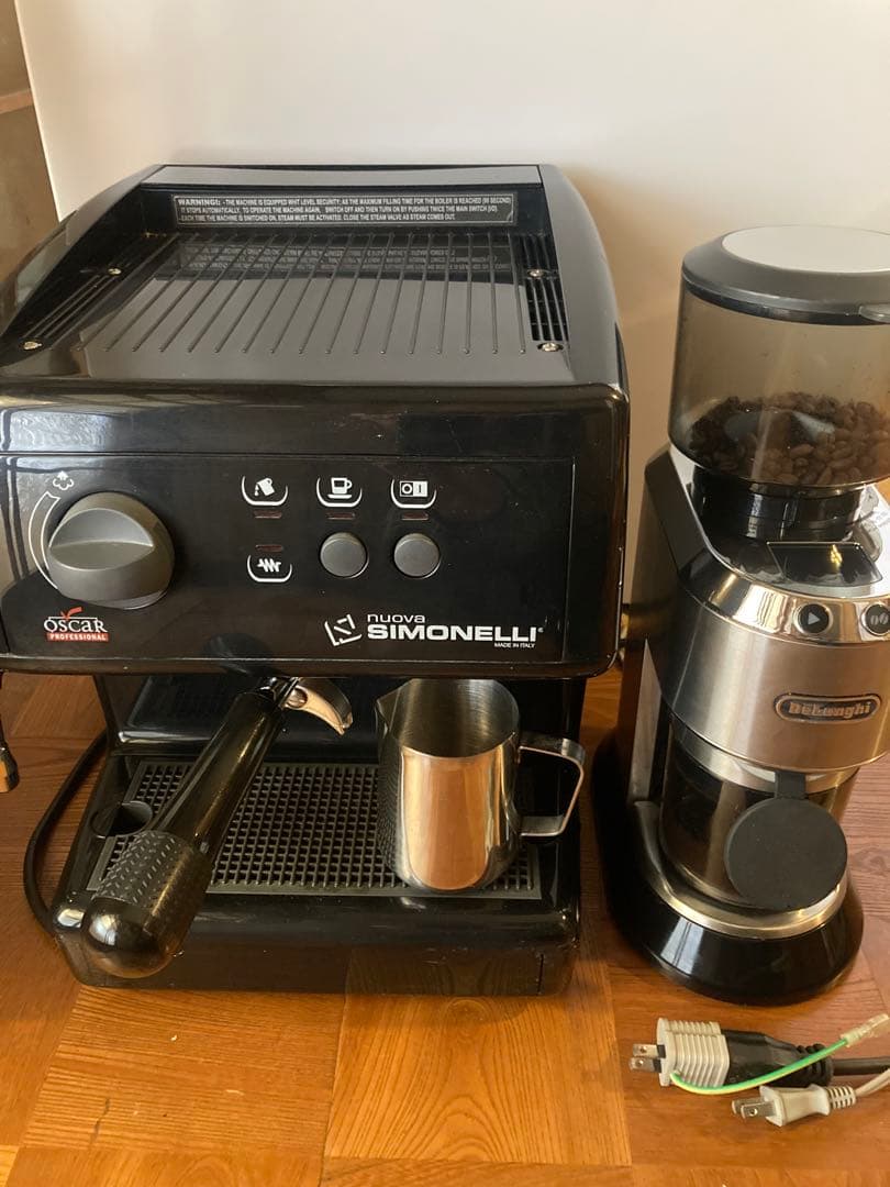 nuovaSIMONELLI エスプレッソマシンoscar &KG521J-M