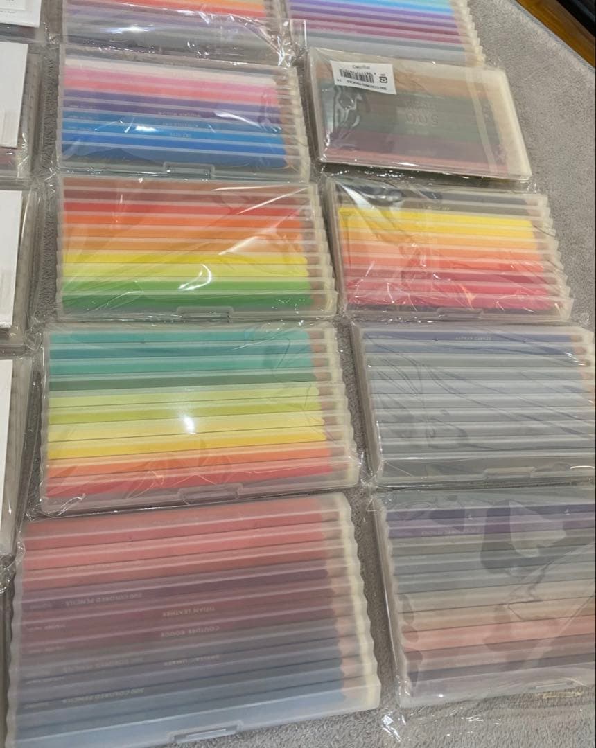 【正規品】ほぼ未使用フェリシモ 500色の色鉛筆　全色セット