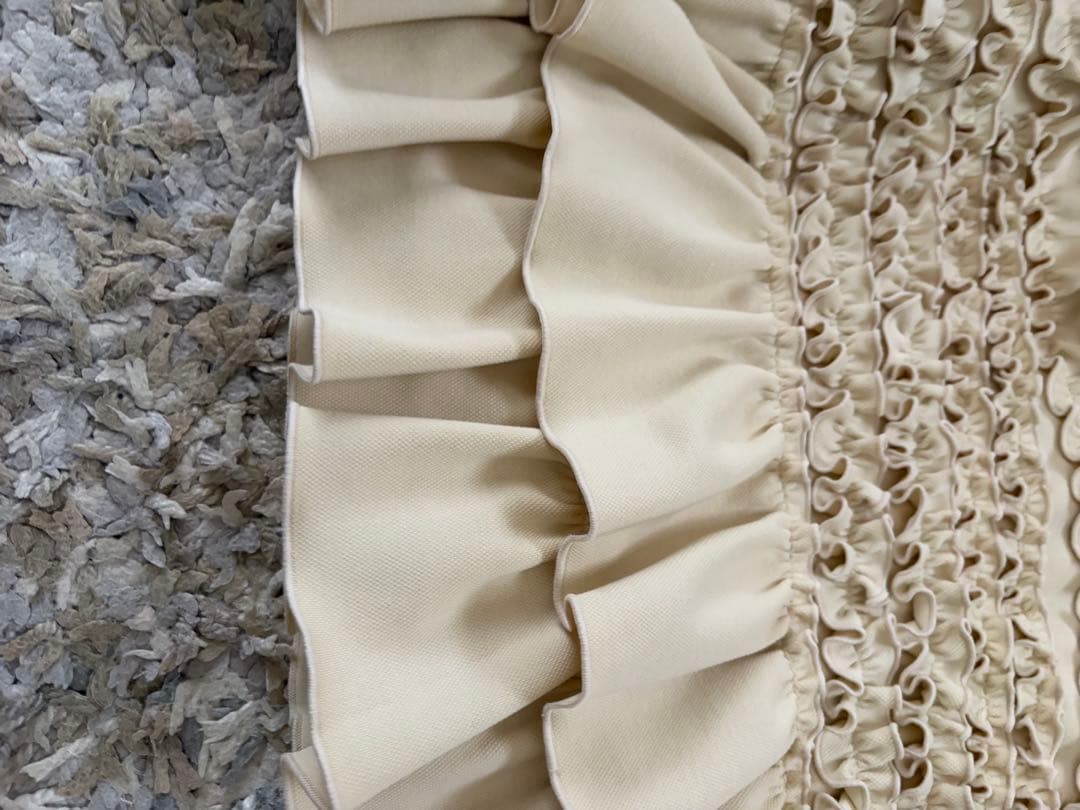 新品WILLFULLY/gather frill keynecksweatフリル