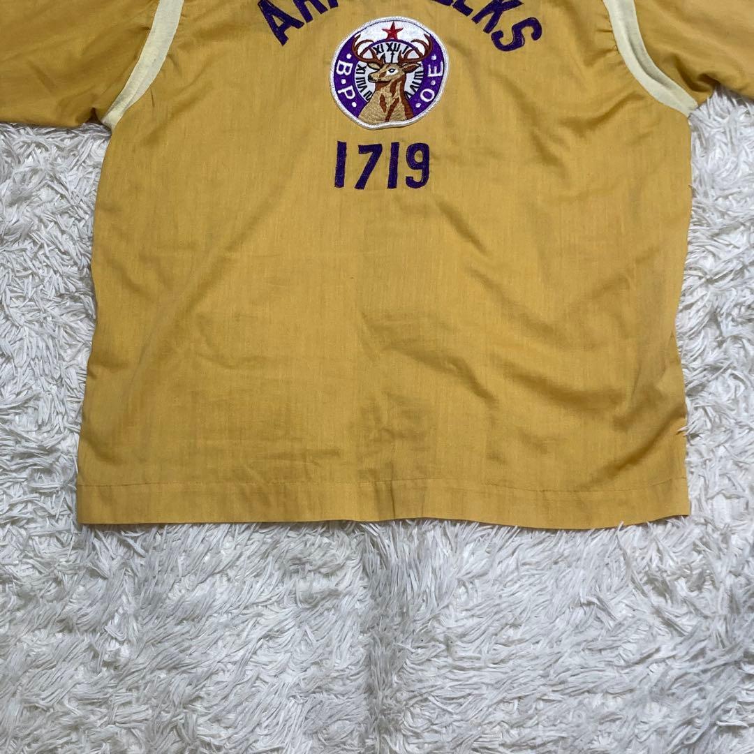 60s NAT NAST ボーリングシャツ サイズ フリー ヴィンテージ