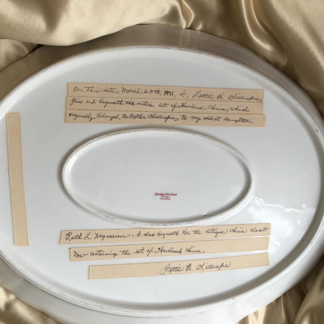 ☆☆☆レア リモージュ ハヴィランド #330 オーバルプラッター LL