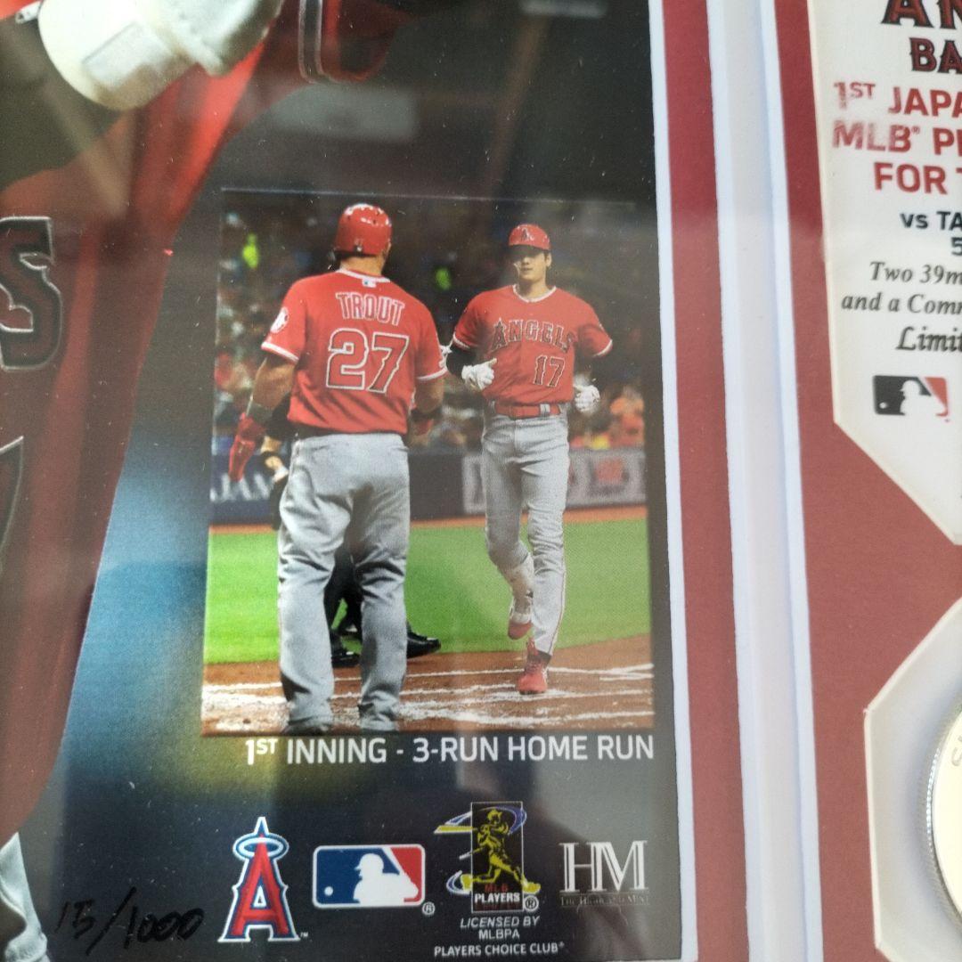 2019年大谷翔平MLB日本人初サイクルヒットフォトミント　1000枚の15番目