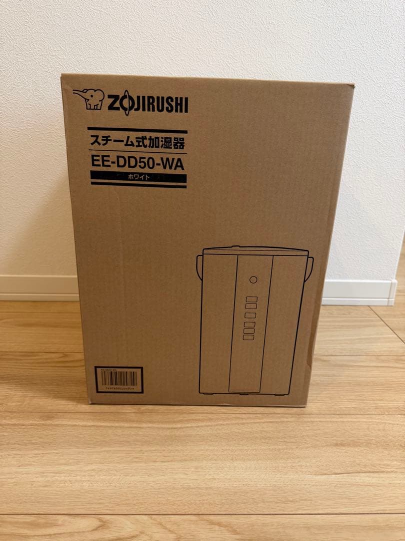 象印　スチーム式加湿器　ホワイト　EE-DD50-WA
