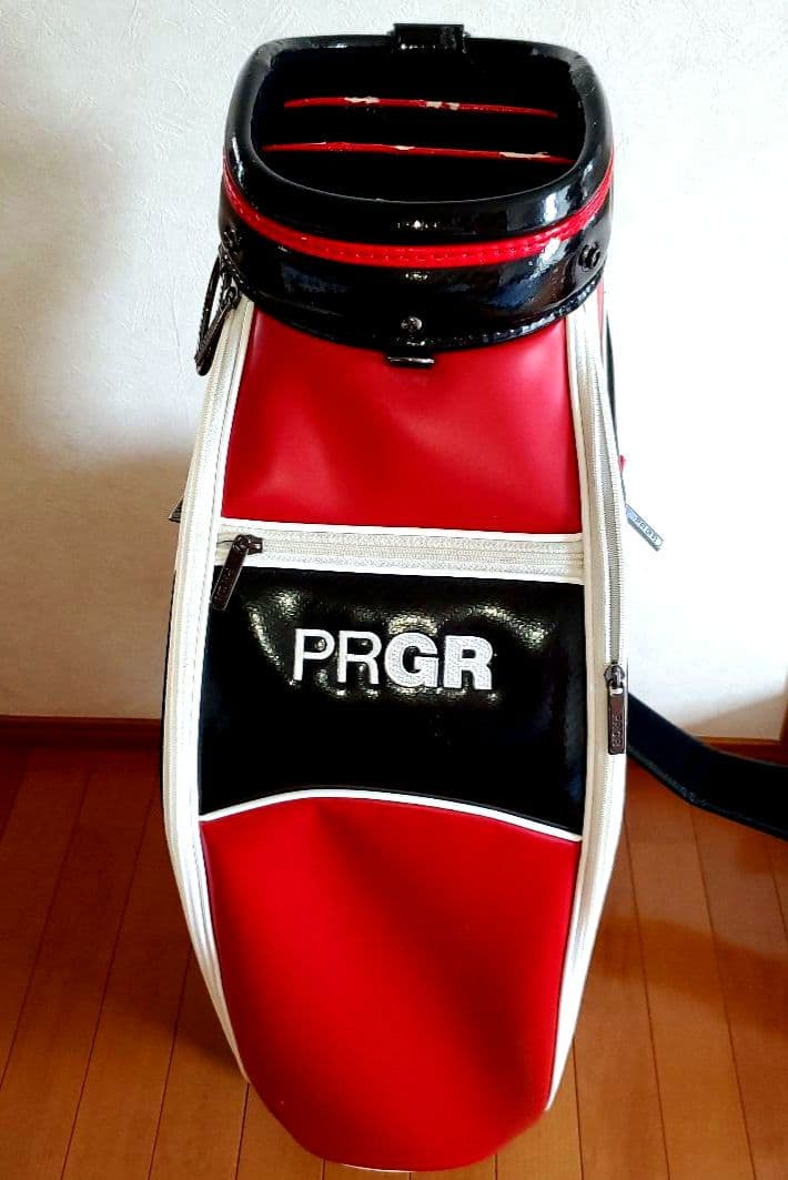 「自宅保管」PRGR プロギア　ゴルフキャディバッグ 5分割