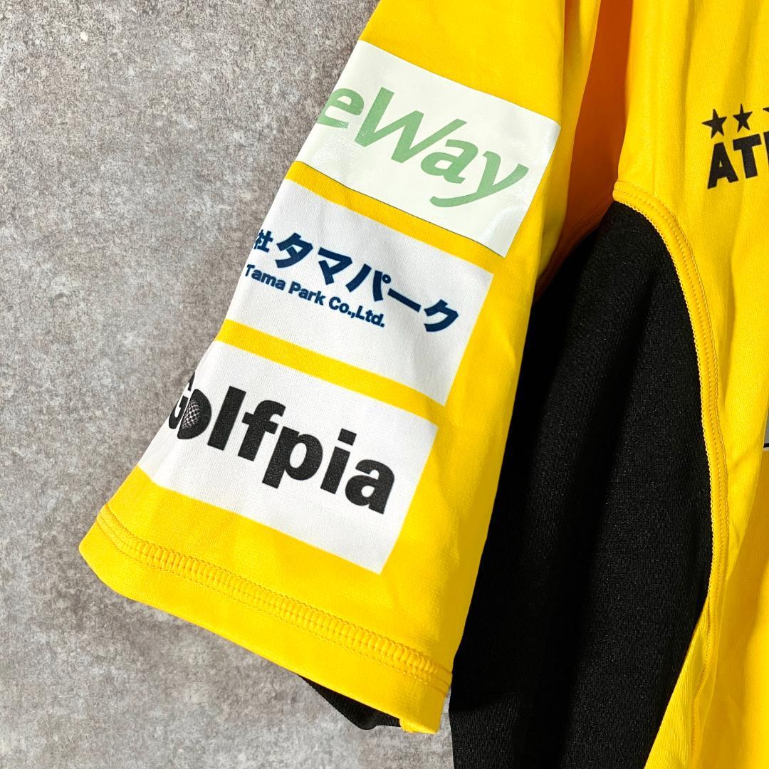 ATHLETA　ユニフォーム　ペスカドーラ町田　サッカー　ロゴプリント　Fリーグ