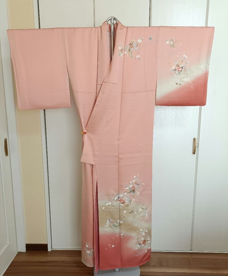 正絹訪問着　フルセット　4点　宮参り　七五三　入学式　卒業式