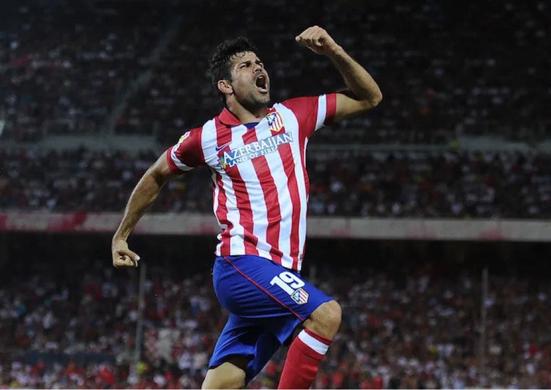 アトレティコマドリード 13/14 ジエゴコスタ #19　ユニフォーム