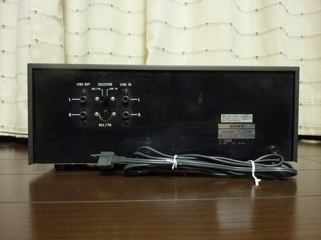 SONY ソニー カセットデッキ TC-2350SD 修理済 全機能動作 美品