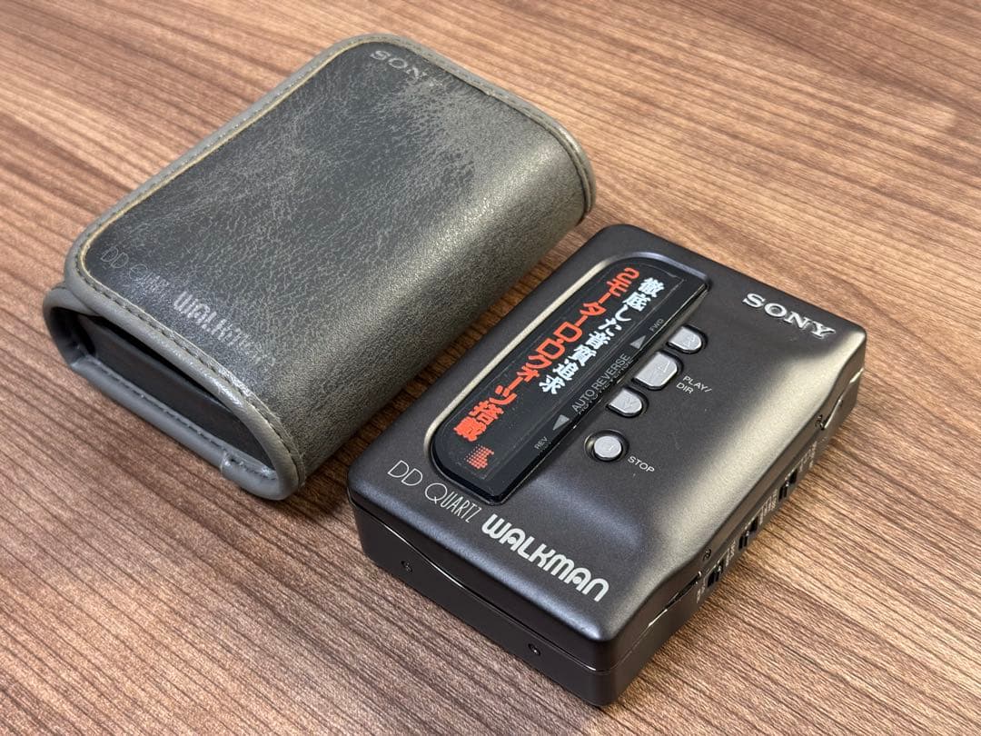 整備済 SONY WALKMAN 最高級モデル カセットプレーヤー WM-DD9