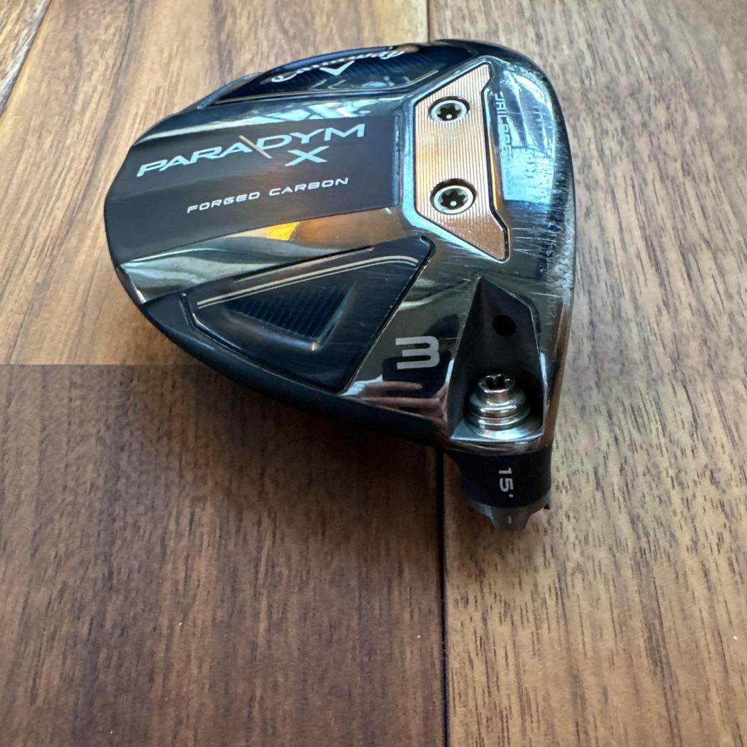 キャロウェイ パラダイムX 15° 3w