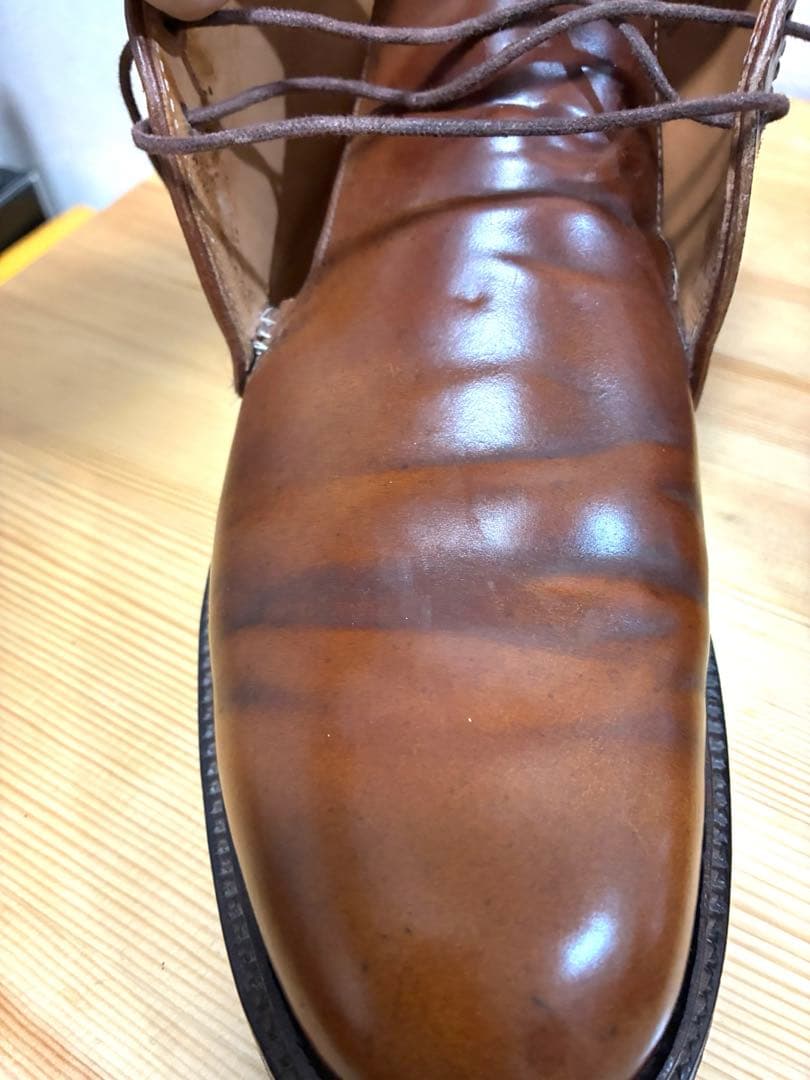 Alden オールデン　マホガニーコードバン　チャッカー　6.5 ウィスキー