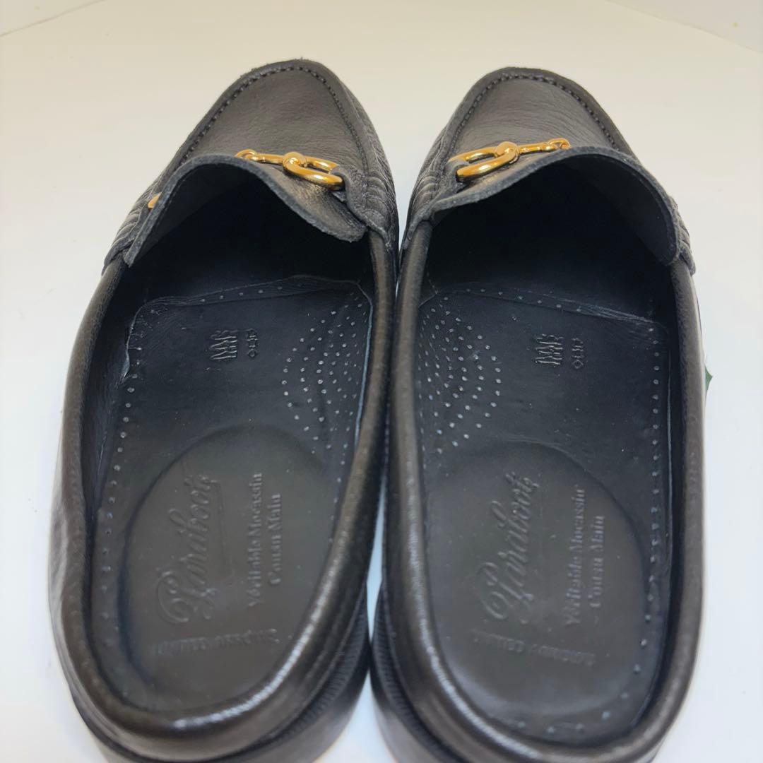 最終値下げ‼️(美品)パラブーツ ユナイテッドアローズ別注 ミュール 黒