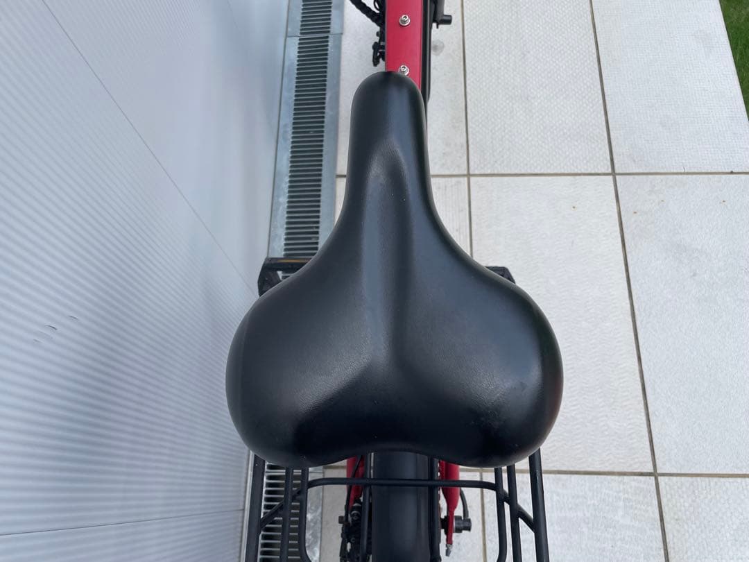 Ripples! 電動自転車 電動ハイブリッド アシスト 自転車 レッド 赤