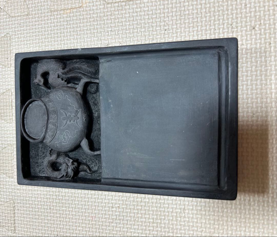 中国　四大名砚 清時代　文房具麻子坑 肇庆端溪硯 書