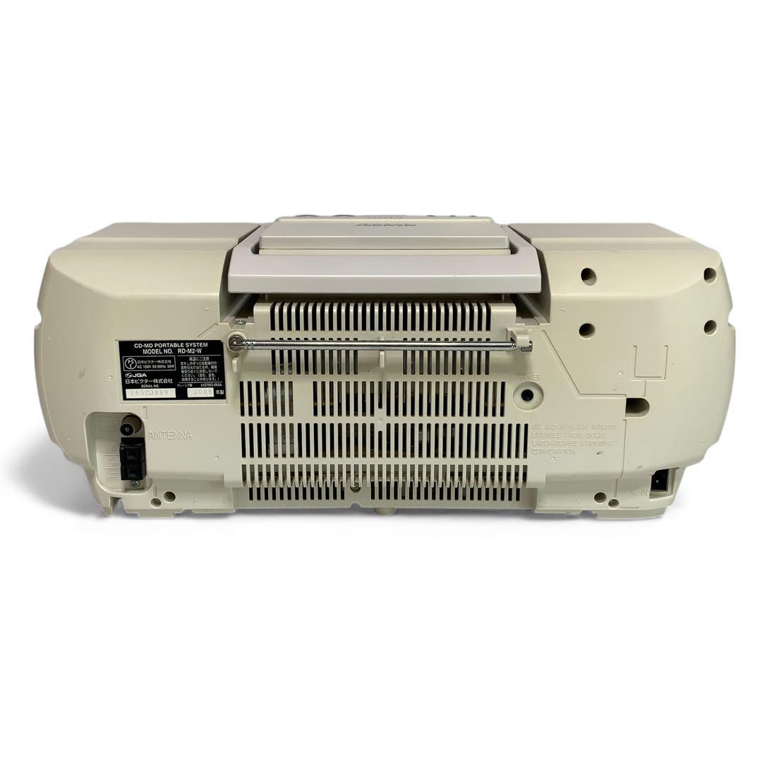 音出し動作確認済み　Victor RD-M2 W ビクター　ラジカセ　グラビア
