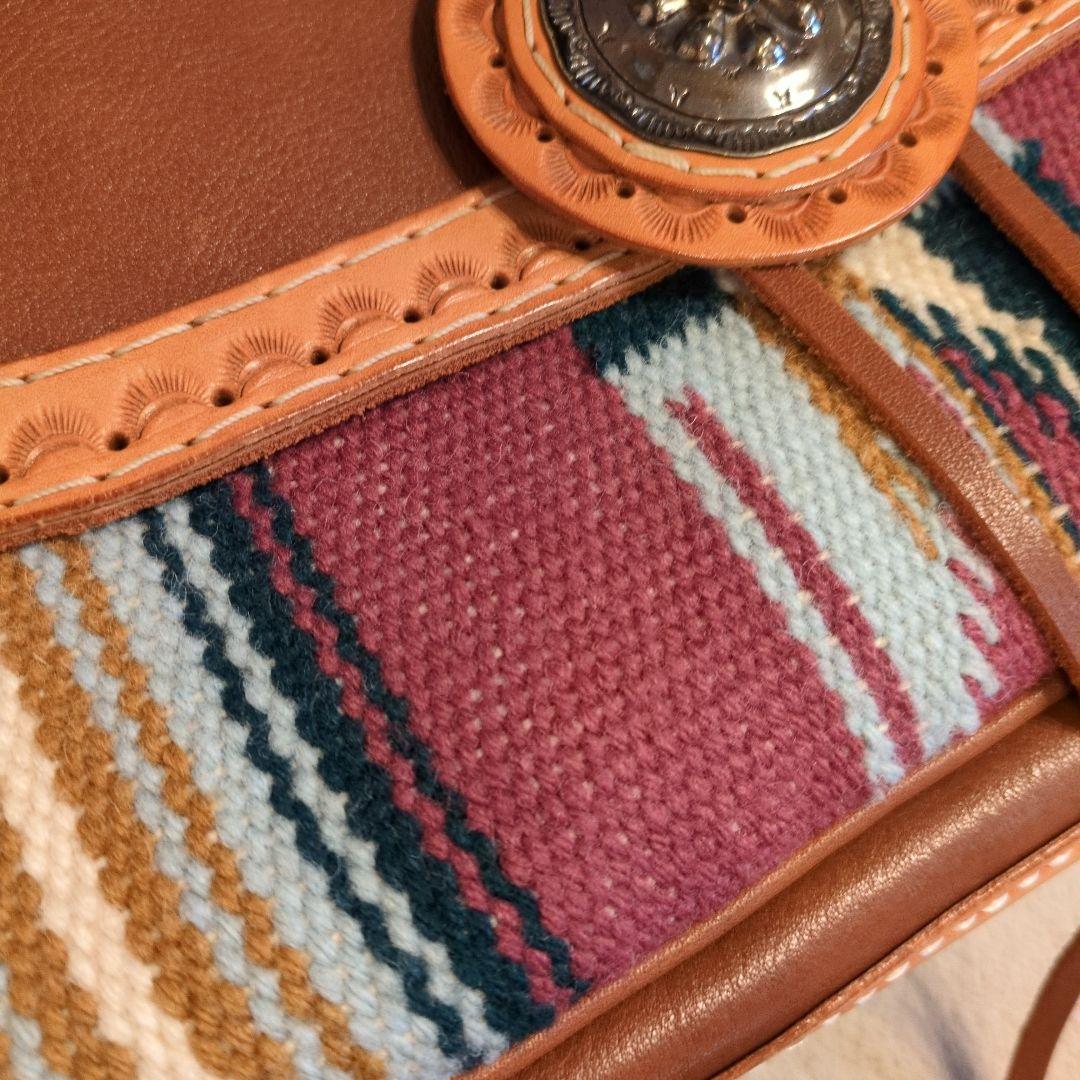 LUCKY JOHNラッキージョン　ショルダーバッグRSB12(タッセル付き)