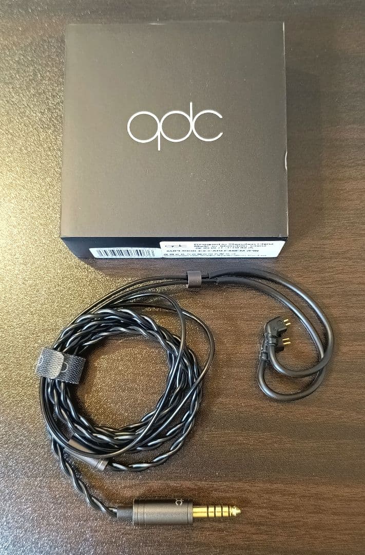 qdc SUPERIOR EX Gunl 4.4mmバランスケーブル他