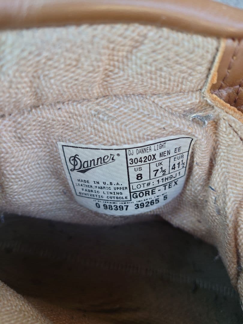DANNER ダナーライトUS8 白タグ ダナージャパン　30420X