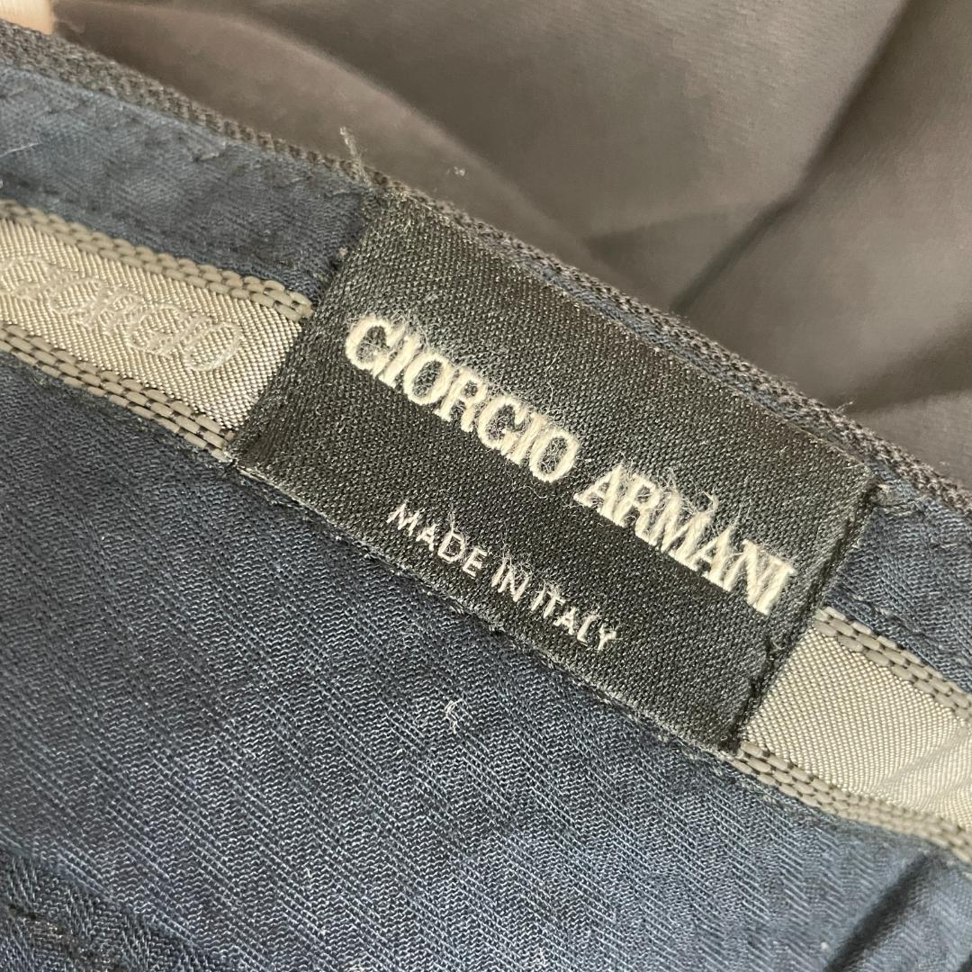 GIORGIO ARMANI　セットアップ　46　黒　ビジネスカジュアル