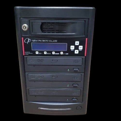 書込テスト済　デュプリケーター　HDD　ブルーレイ　3枚　USB 　コピーガード