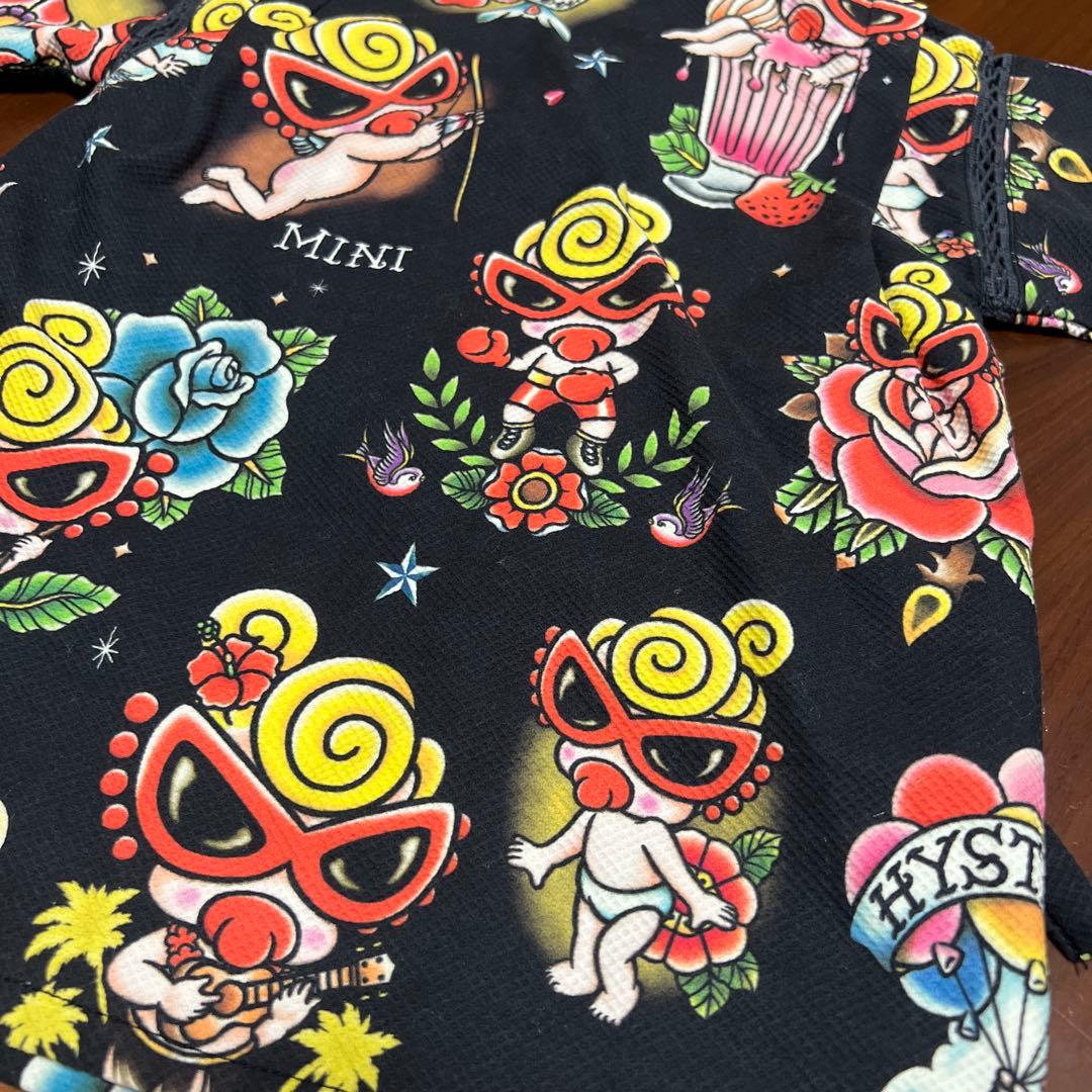 HYSTERIC MINI 甚平 カラフルキャラクター柄