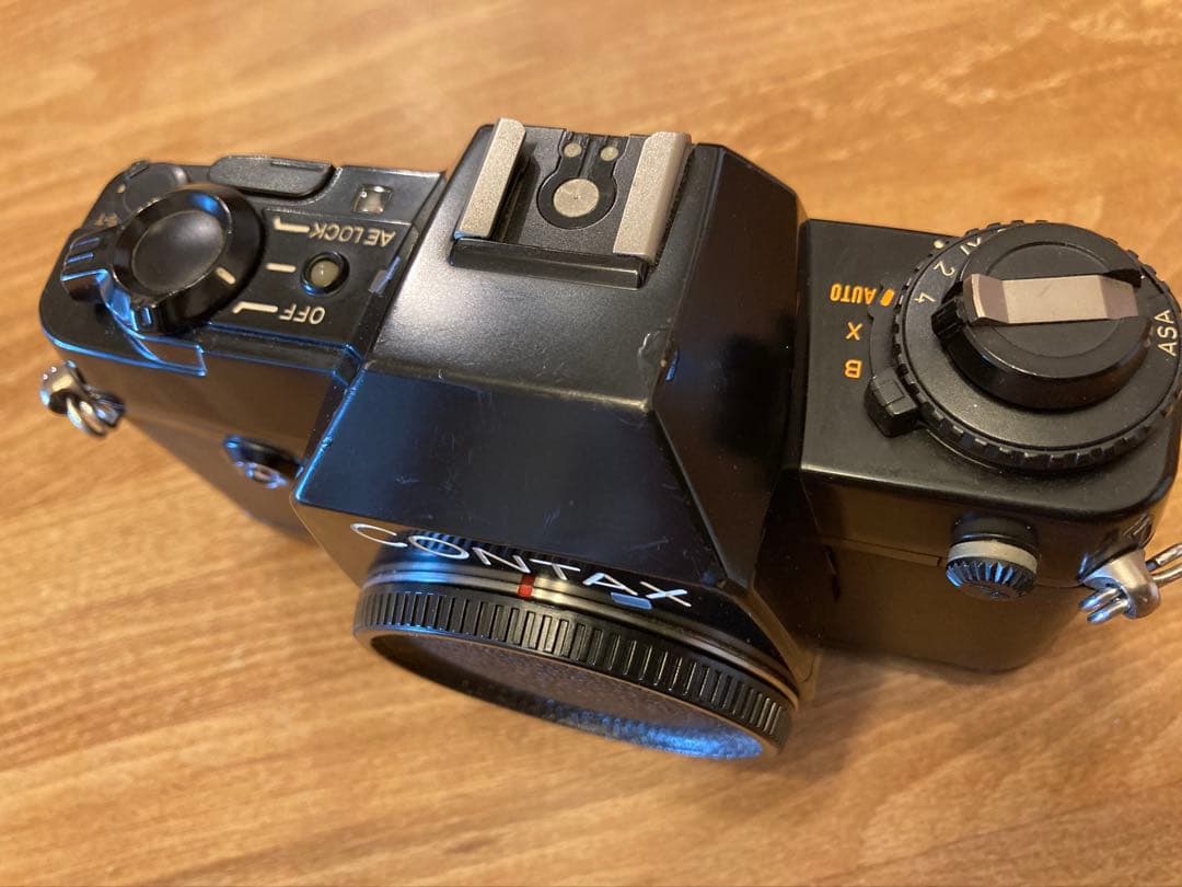 コンタックス CONTAX 137 MD QUARTZ 黒 ブラック ボディ