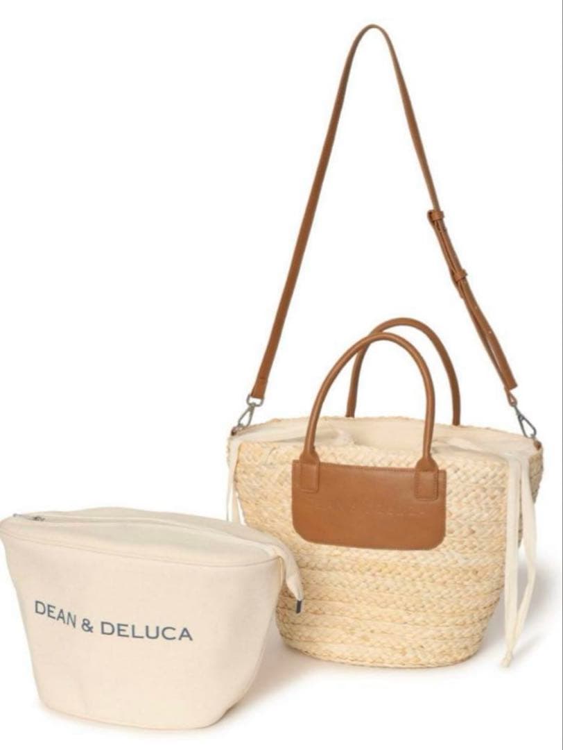 DEAN＆DELUCA×BEAMS COUTURE 保冷かごバッグ大