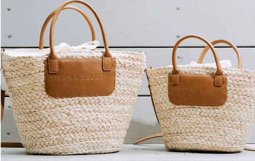 DEAN＆DELUCA×BEAMS COUTURE 保冷かごバッグ大