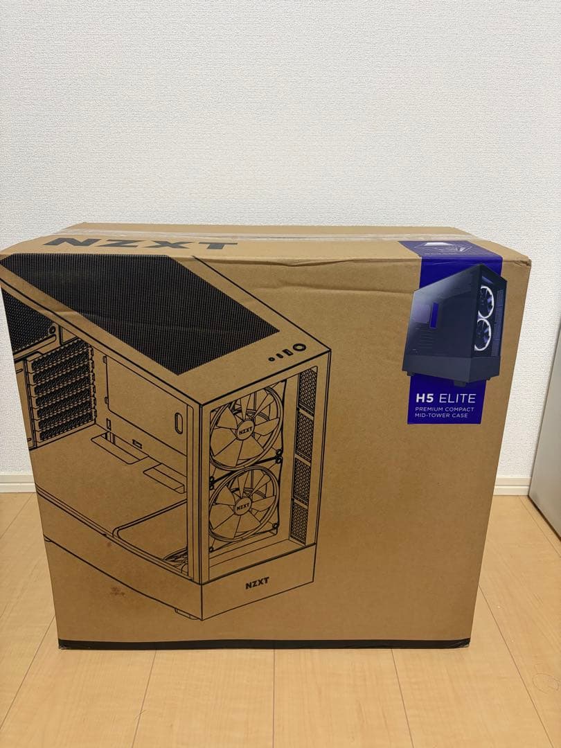 【新品未使用品】NZXT H5 Elite CC-H51EB-01 黒