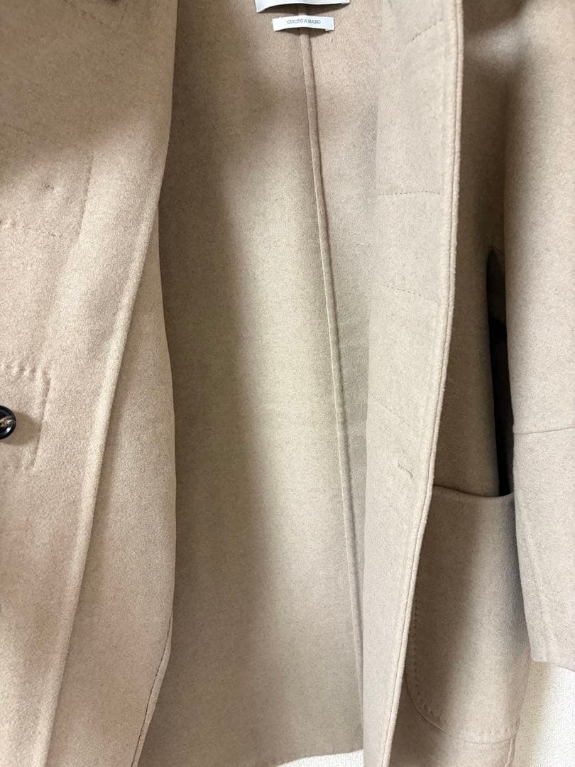 専用　マックスマーラ　ウールカシミヤ　ダブルフェイスコート　34