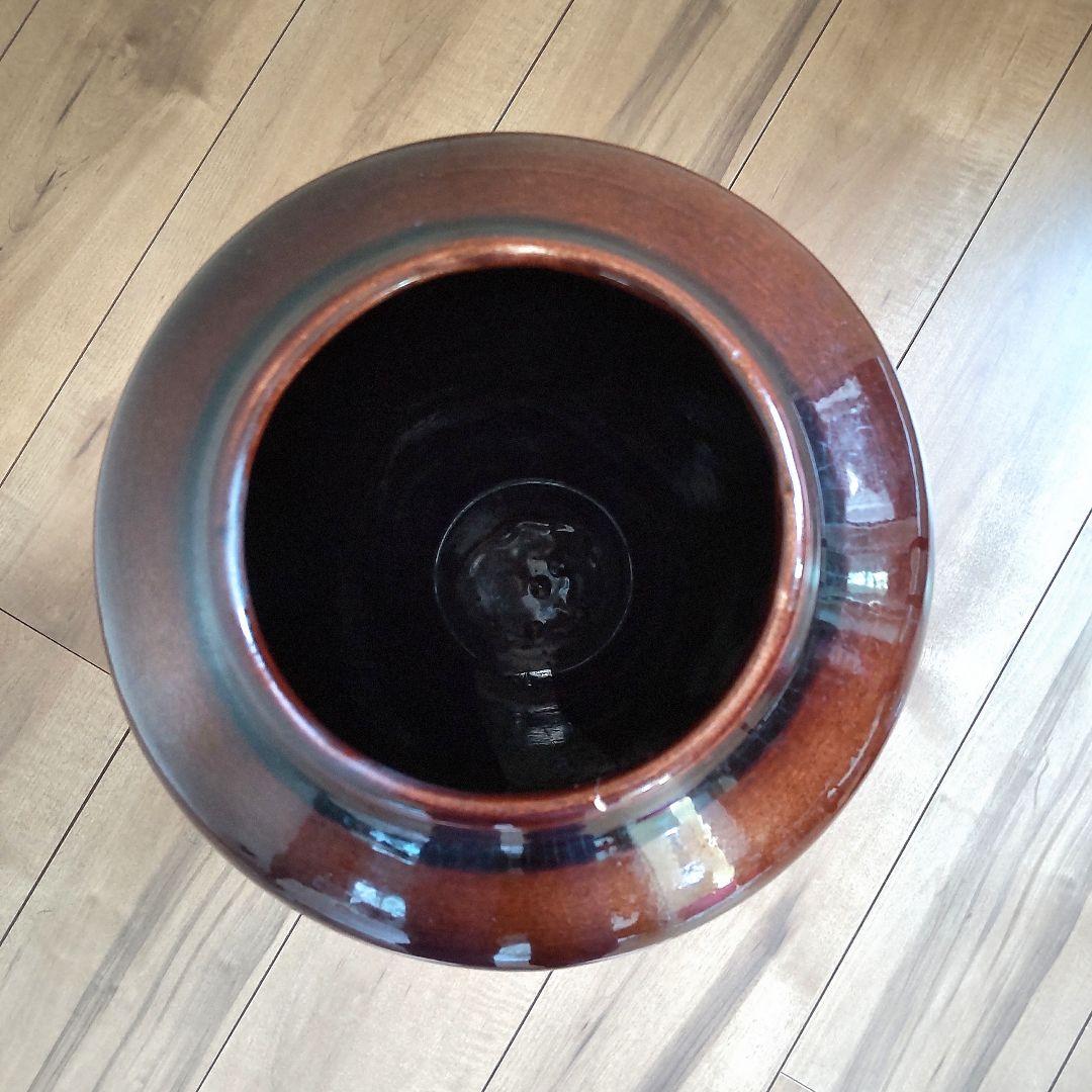 大型花器　西ドイツ製　ファットラバ　W.GERMANY　フラワーベース　訳あり