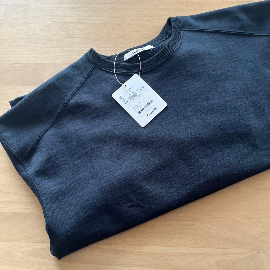 【新品未使用 試着のみ】Boutique310 小顔スウェット NAVY