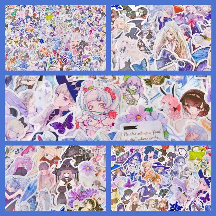 チェリー☆様ご確認用です⭐️人物マステフレークシール( ⸝⸝•ᴗ•⸝⸝ )