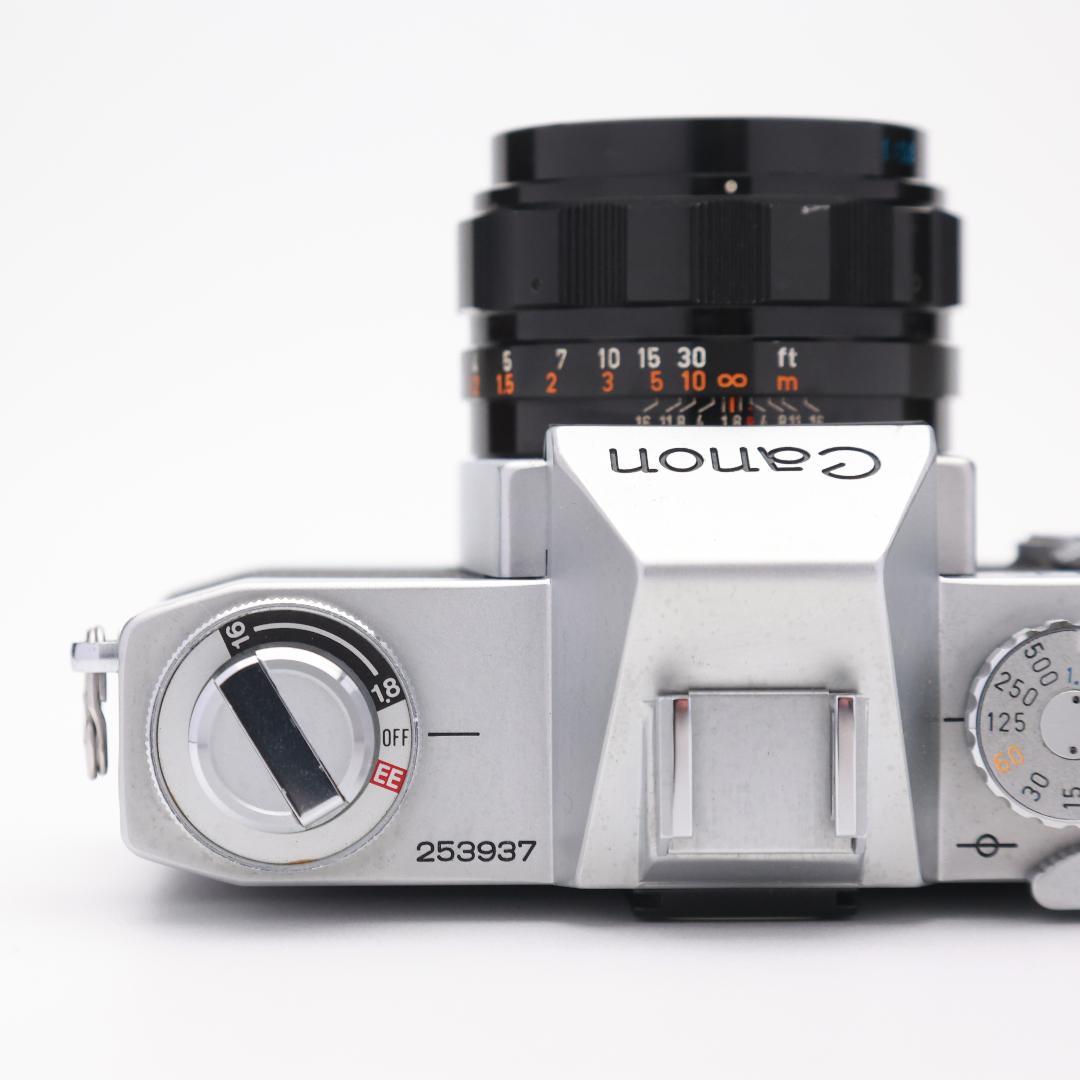 【動作確認済】Canon EXEE EX50mm f1.8（明るいファインダー）