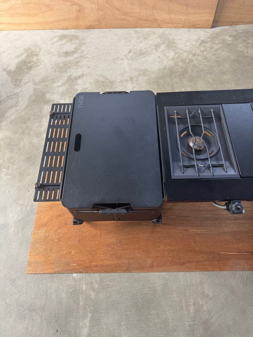 シェルコン50+ブリッジテーブル+フラットバーナー+ピーカーズトレー