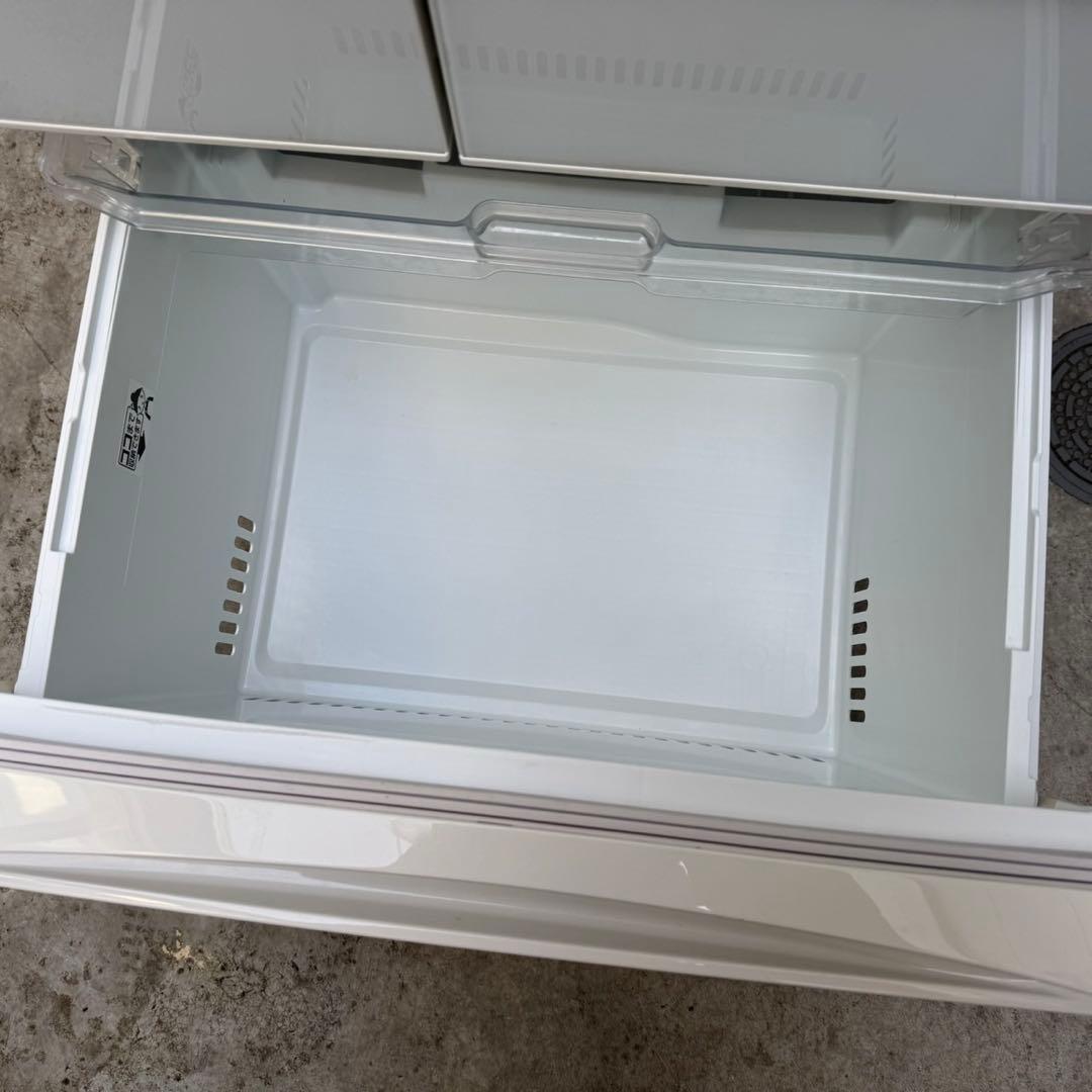 128⭐️2017年製美品★東芝冷蔵庫　自動製氷付き　ガラス扉大型5ドア　410L