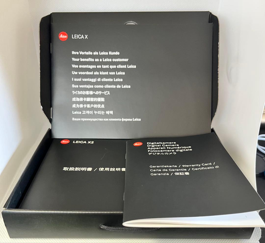 Leica ライカ X2 ブラック コンパクトデジタルカメラ