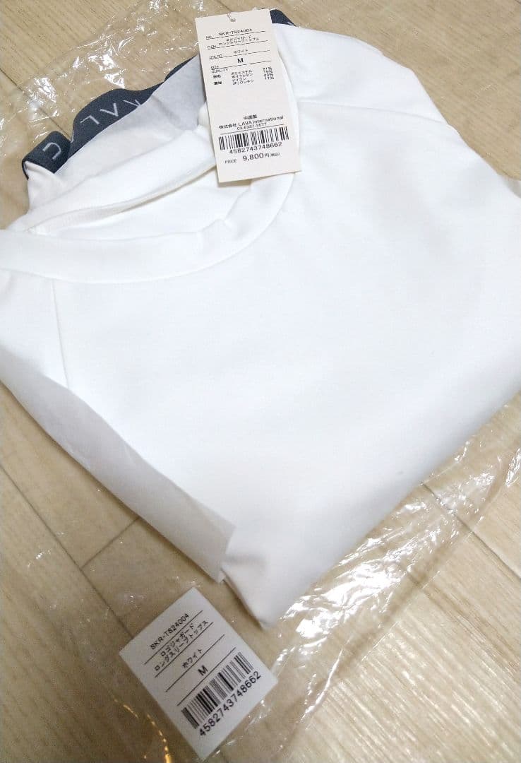 完売品　SUKALA 新品未使用　ロゴジャガード ロングスリーブ Ｍ