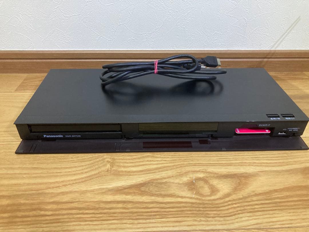 W)3番組録画 パナソニック DIGAブルーレイレコーダー DMR-BRT530