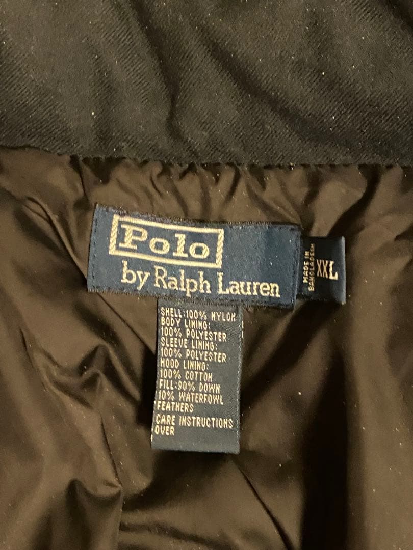 Polo by Ralph Lauren 黒ダウンジャケット XXL 大サイズ