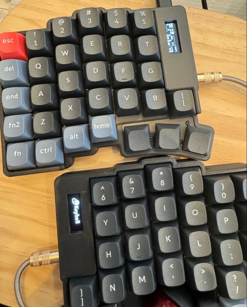 【新品】 keyball61 keychron仕様　トップケースマウント