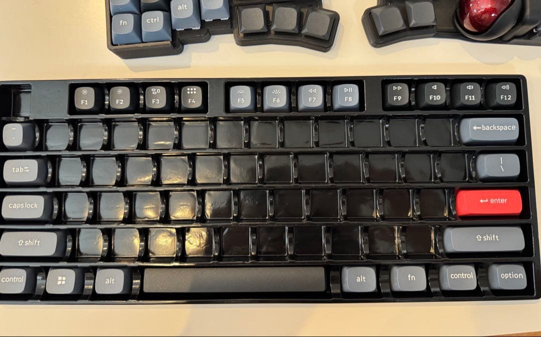 【新品】 keyball61 keychron仕様　トップケースマウント