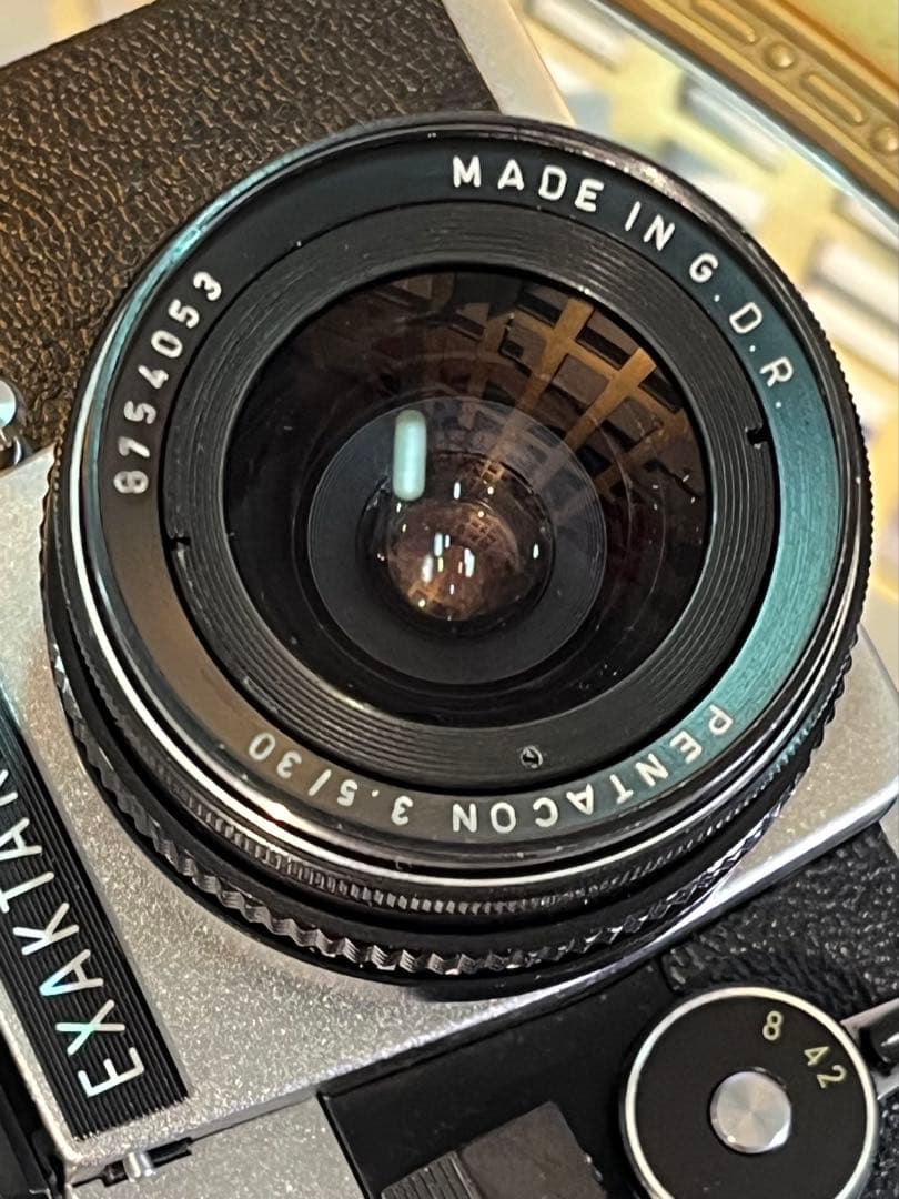 EXAKTA RTL1000 ウエストレベルF レンズ30mm f3.5準マクロ