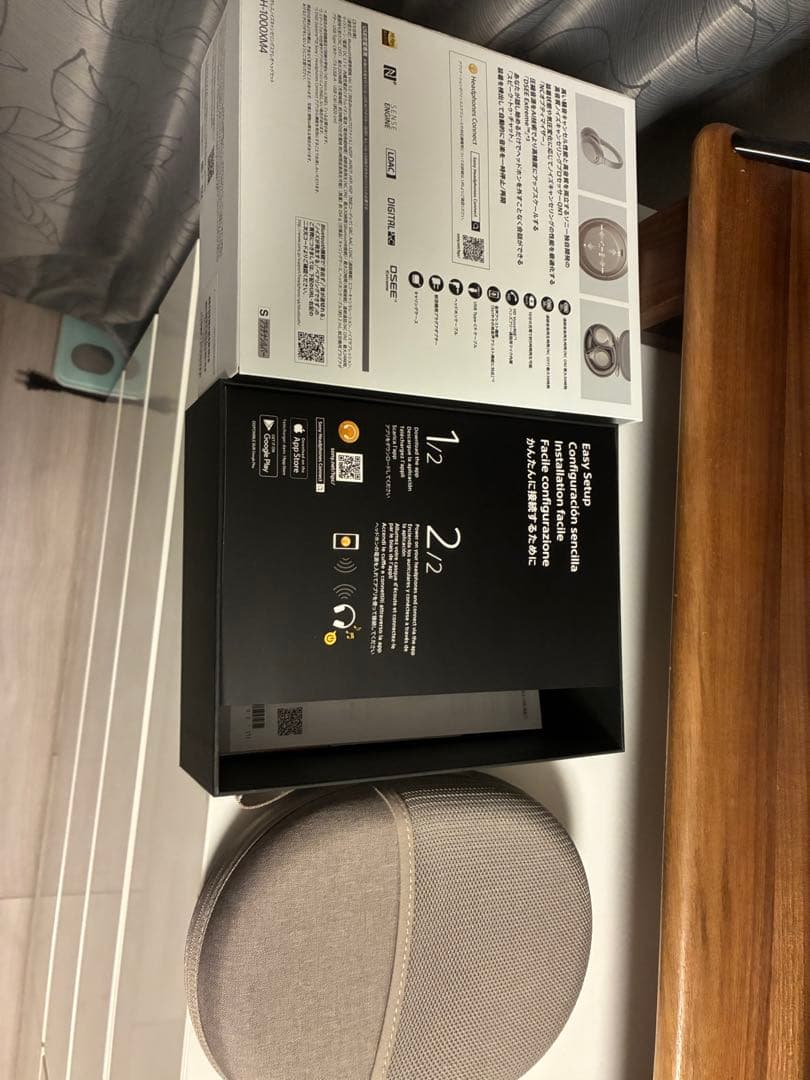 SONY WH-1000XM4 ワイヤレスヘッドホン グレー ゆゆゆ